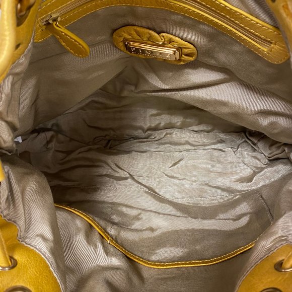 Fiore by Isabella Fiore Gold Corduroy Bag - Picture 2 of 11